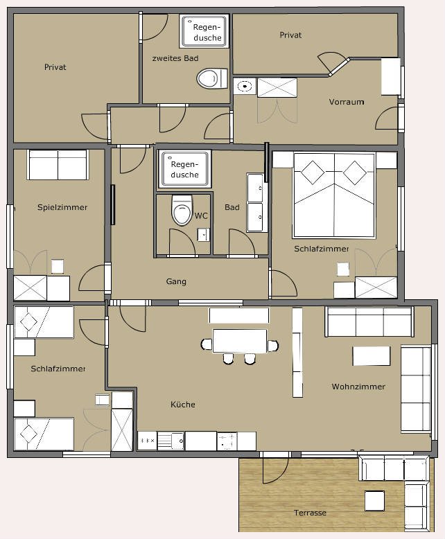 Grundriss_Wohlfühlsuite Bergkristall